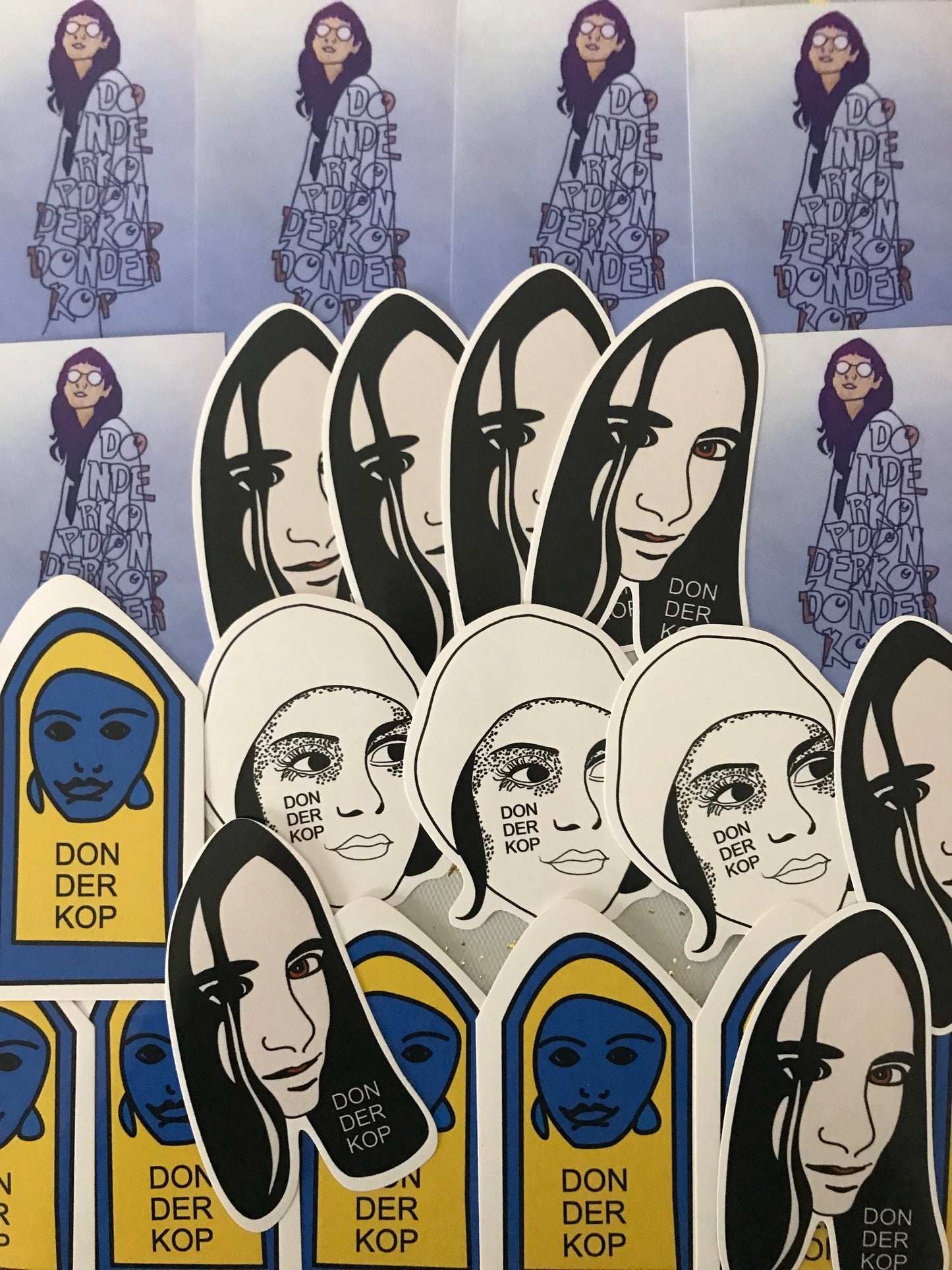 Donderkop Stickers